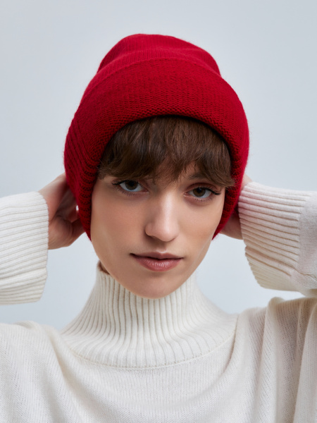 шапка 230126REC - красный (2)