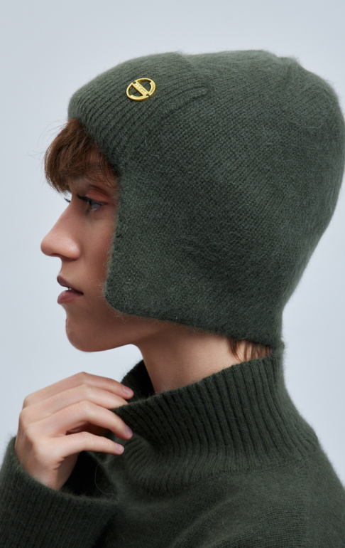 шапка ушанка 260160FX - хаки (3)