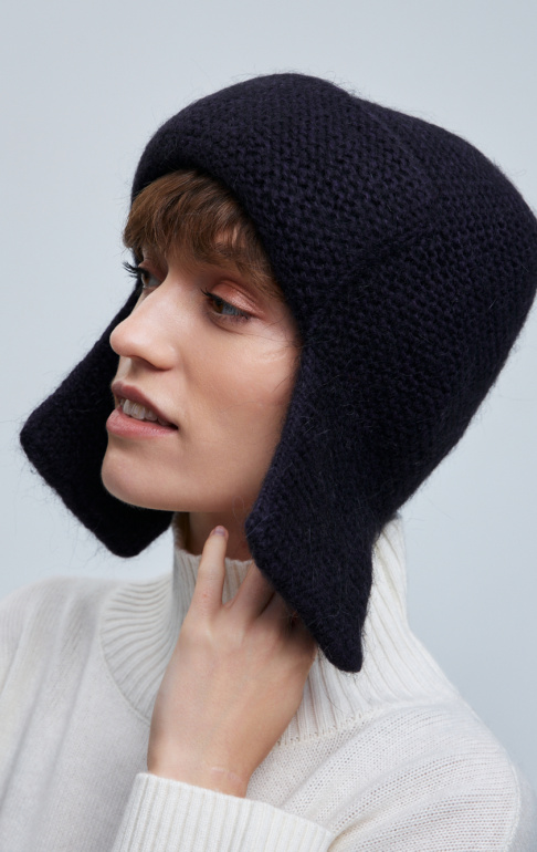 шапка ушанка 250110PG - синяя ночь (2)