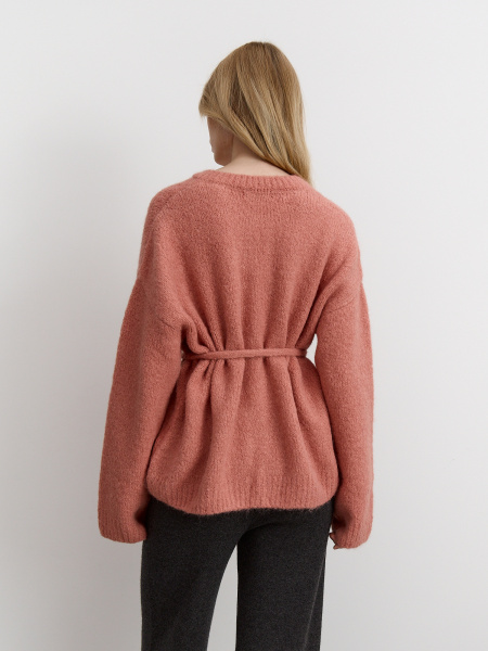 Кардиган 26W4111K - Розовый (44)