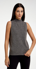 Джемпер без рукавов 2435WS серый (2)