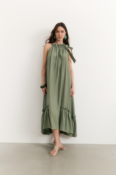 платье 26S1321F – фисташковый (2)