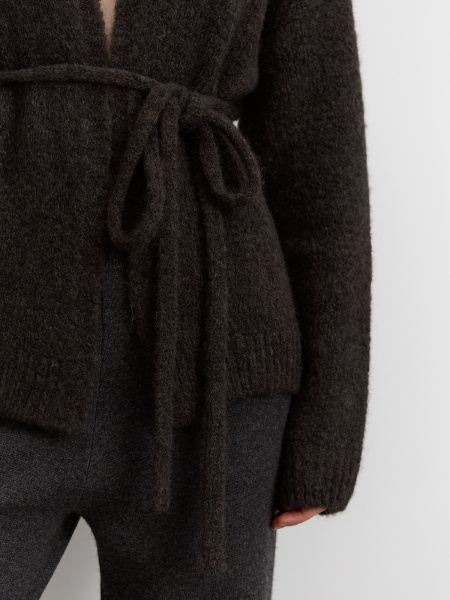 Кардиган 26W4111K коричневый (27)