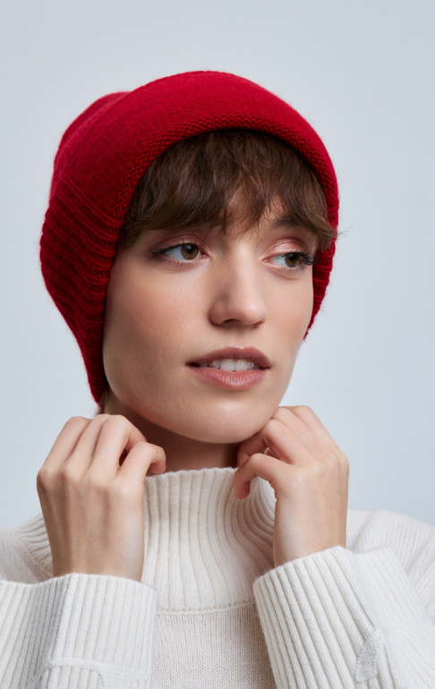 шапка 230126REC - красный (3)