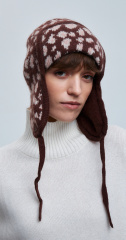 шапка ушанка 240118 - коричневый (1)