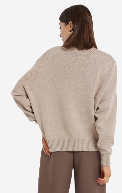 Свитер 77L вроде бежевый (6)