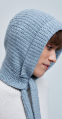 чепчик 260177REC - голубой меланж (3)