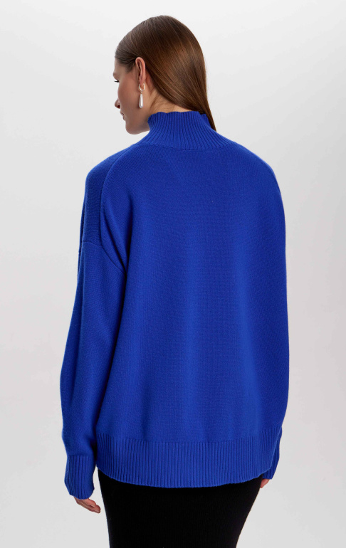 Джемпер 2428WCASH синий электрик (6)