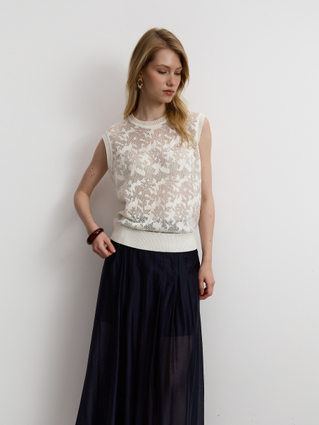 джемпер 25S2311K – молочный (7)