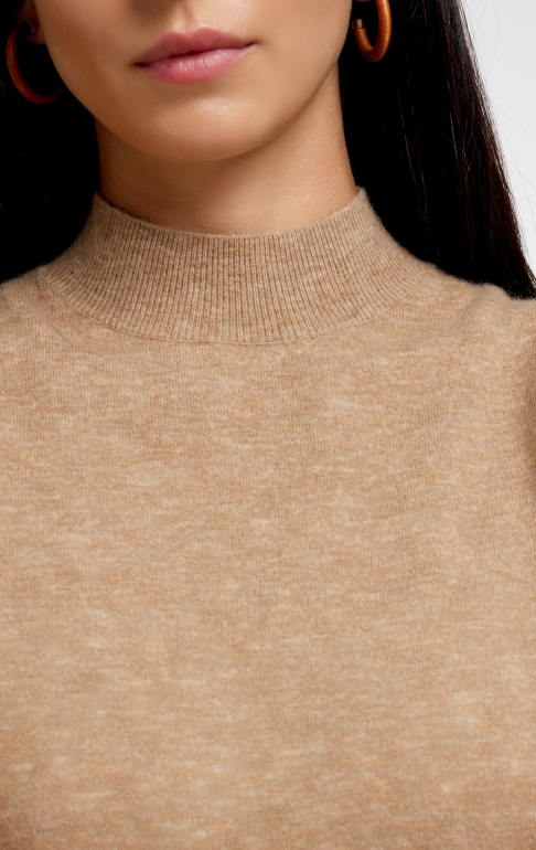 джемпер без рукавов 2435WS бежевый