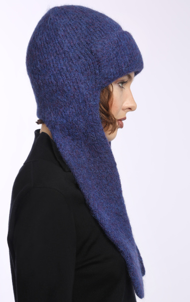 шапка ушанка 240187 синяя (3)