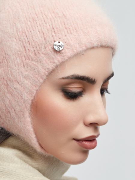 Шапка 230117SC розовая пудра (1)