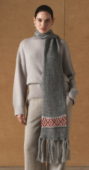 Шарф 260175PG Серый (1)