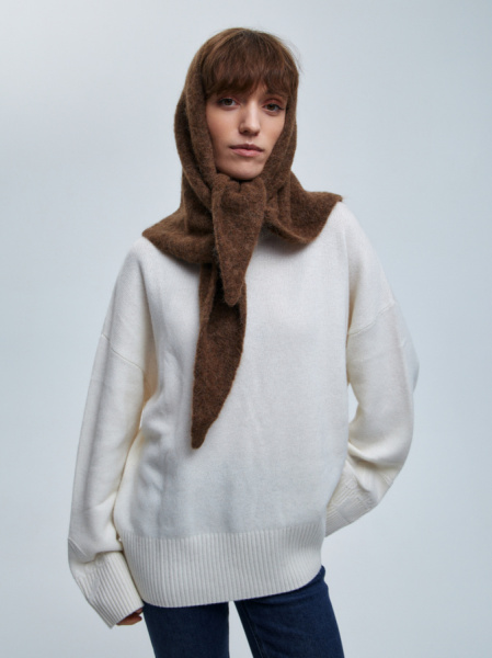 косынка 260120X - коричневый (1)