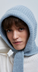 чепчик 260177REC - голубой меланж (2)
