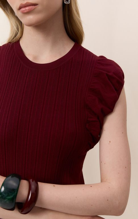 платье 26S1305K - винный) (4)