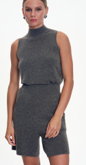 2435WS джемпер без рукава серый (3)  23-0135 шорты серый