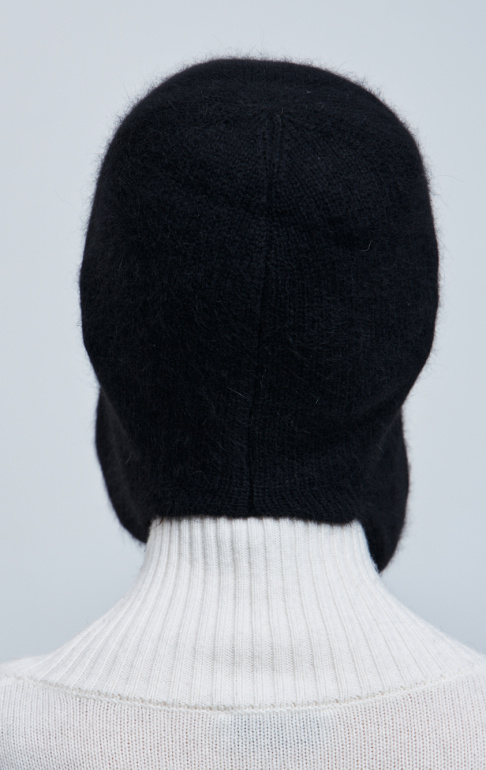 шапка ушанка 240127 - черный (4)