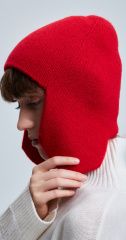 шапка ушанка 240193 - красный (3)