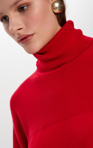 джемпер 000-338 красный 3