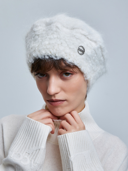 берет 260128MH - белый (3)