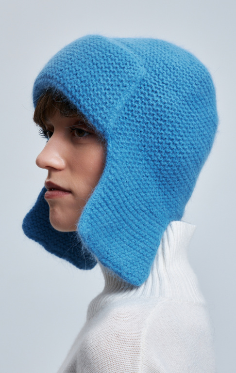 шапка ушанка 230160RG - бирюзовый (4)