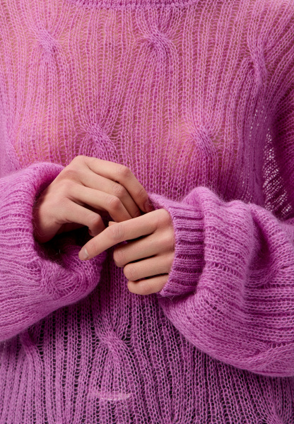 Джемпер 2432W  сиреневый (7)