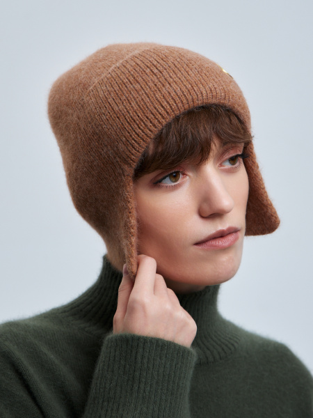 шапка ушанка 260160FX - кэмл (2)