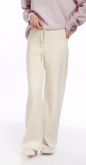 брюки однотонные 2305-1 молочные (3)