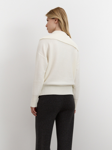 Джемпер 25W2116K белый (34)