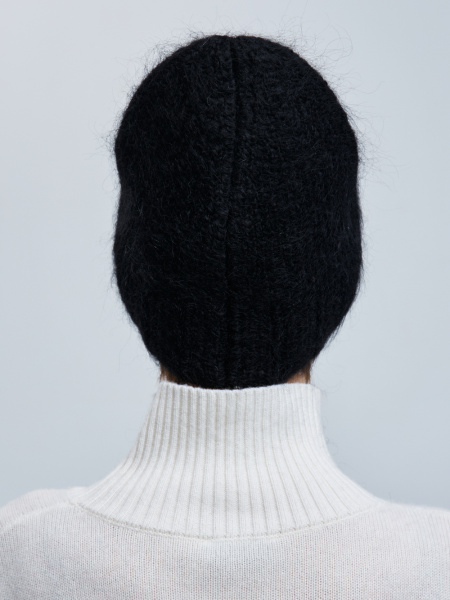 шапка 260163MH - черный (4)