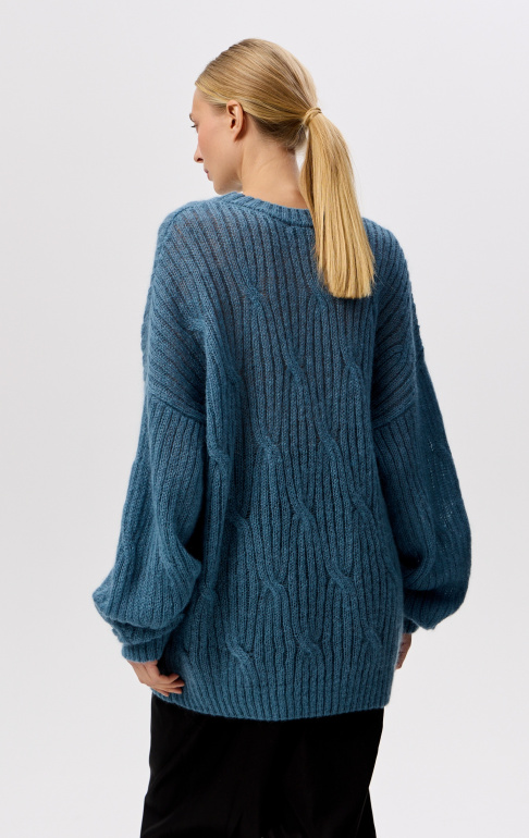 Джемпер 2432W  бирюзовый (5)