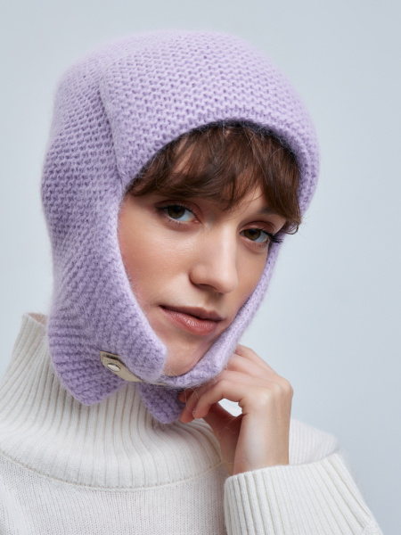 шапка ушанка 230160RG D - лаванда (2)