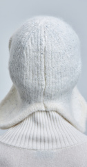 шапка ушанка 250130SC - белый (4)