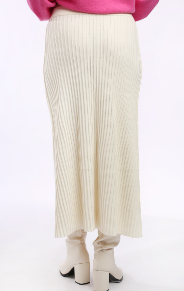 юбка молочная, джемпер 2428WCASH фуксия (6)