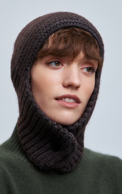 шапка ушанка 260111PG - бежево-серый (3)