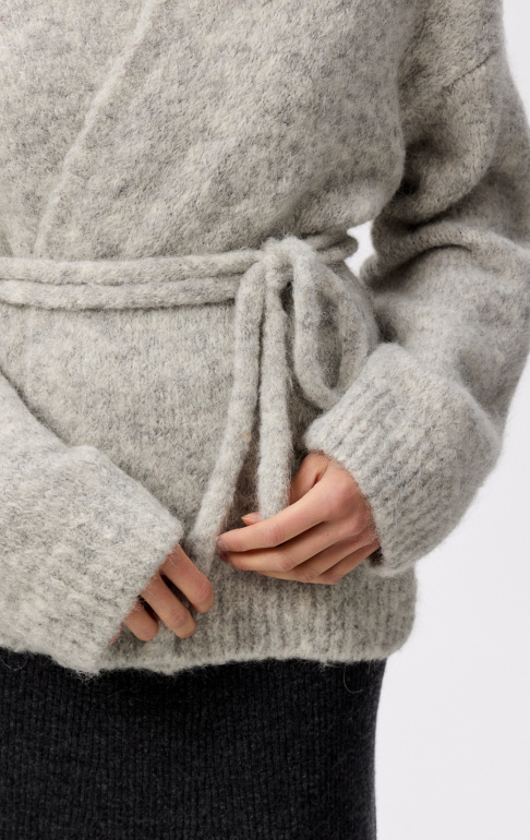 26W4111K кардиган A318AZ светло-серый (3)