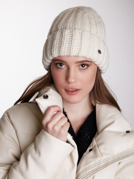 Шапка 32556W экрю (2)