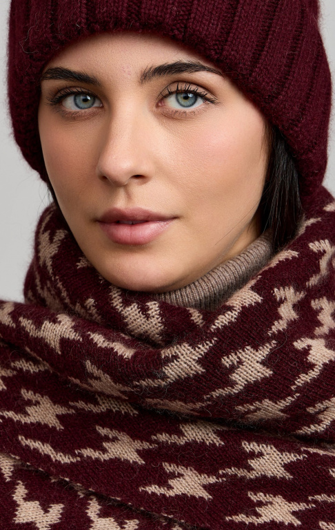 260165REC бежевый-бордовый3