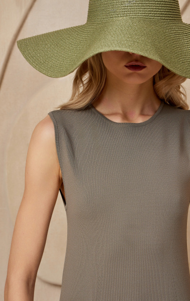 платье S241307K Оливковый (7)