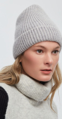 Шапка 230133REC светло-серая (1)