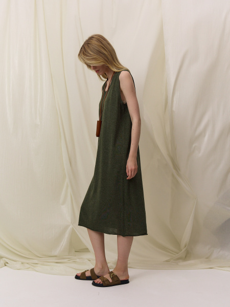 платье 26S1320KL – зеленый (2)