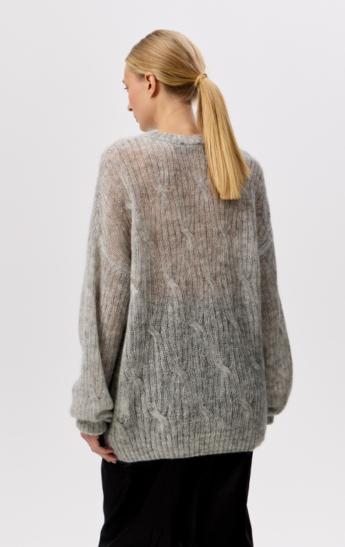 Джемпер 2432W  серый (8)