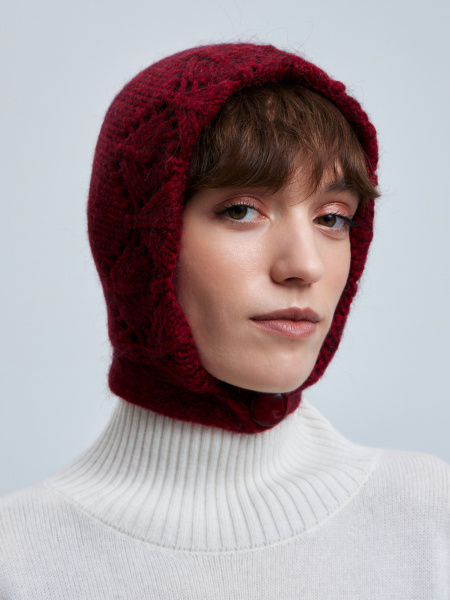 чепчик 260115PG - красный (2)