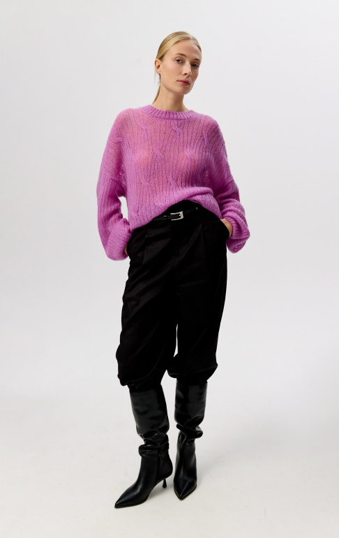 Джемпер 2432W  сиреневый (4)