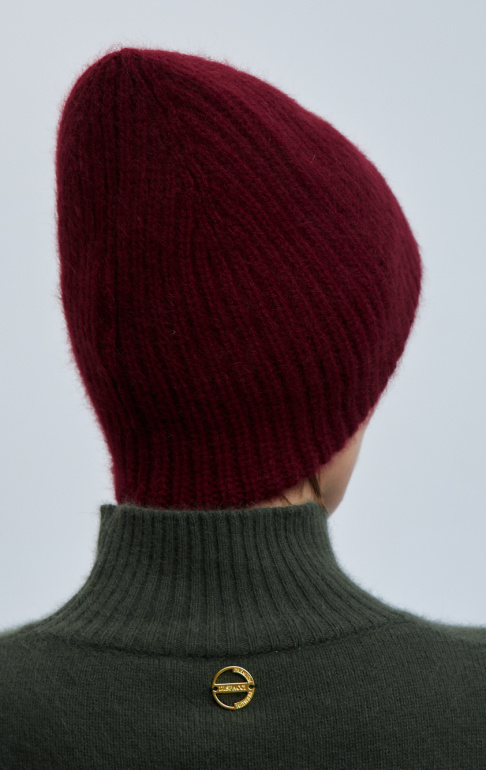 шапка 260161FX - марсала (4)