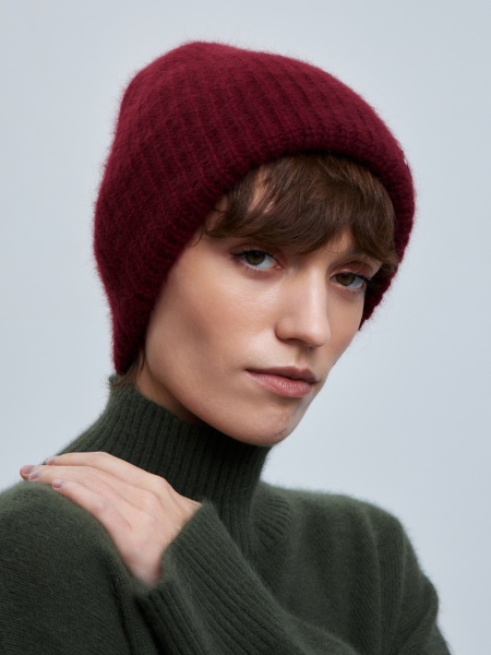 шапка 260161FX - марсала (3)