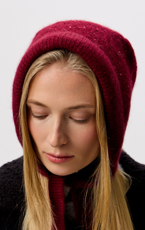 Чепчик 250173FXV марсала (3)