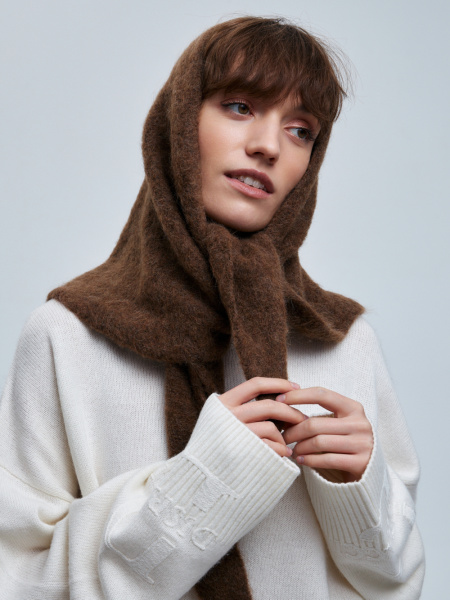 косынка 260120X - коричневый (3)