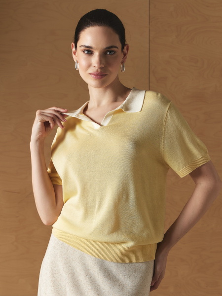 поло 26S2120KL - желтый (5)